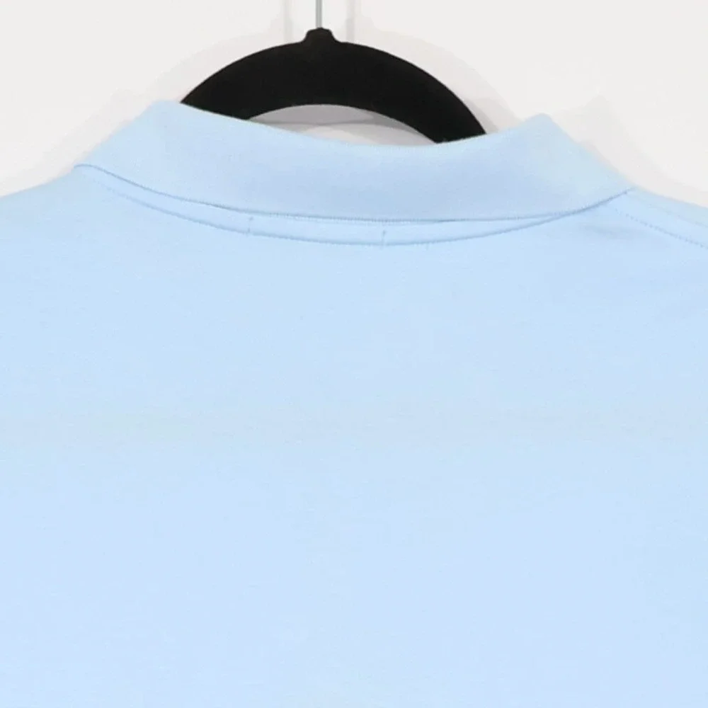 Polo Ralph Lauren Polo Shirt Men S Blue Classic Fit Cotton Short Sleeve $110 NWT